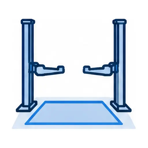 Schematic: Auto repair shop or workshop