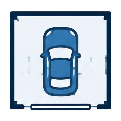 Schematic: 1-car garage