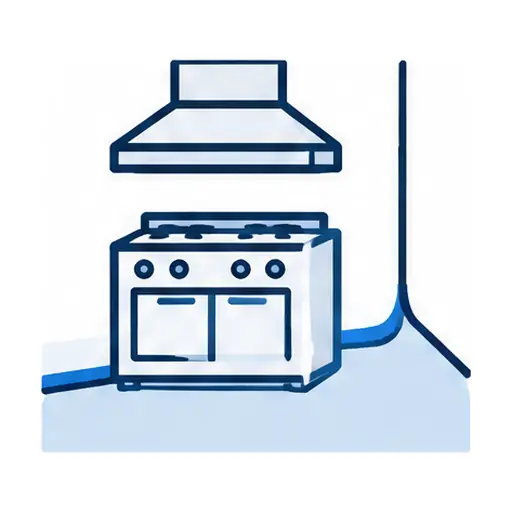 Schematic: Restaurant or commercial kitchen