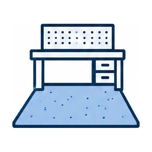 Schematic: Solid-color epoxy, optional grit