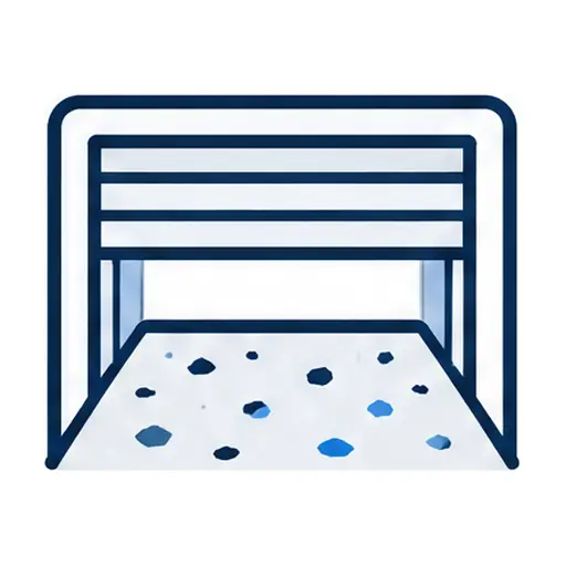 Schematic icon: Flake Epoxy Garage Floors